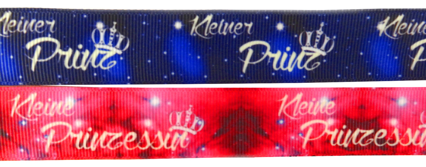 Exklusives  Kleine Prinzessin & Kleiner Prinz - Band – 22mm