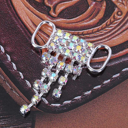 Halsbandschmuck mit Kristallstrass