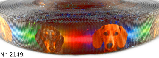 Exklusives  Dackel Audiowellen -Band – 22mm