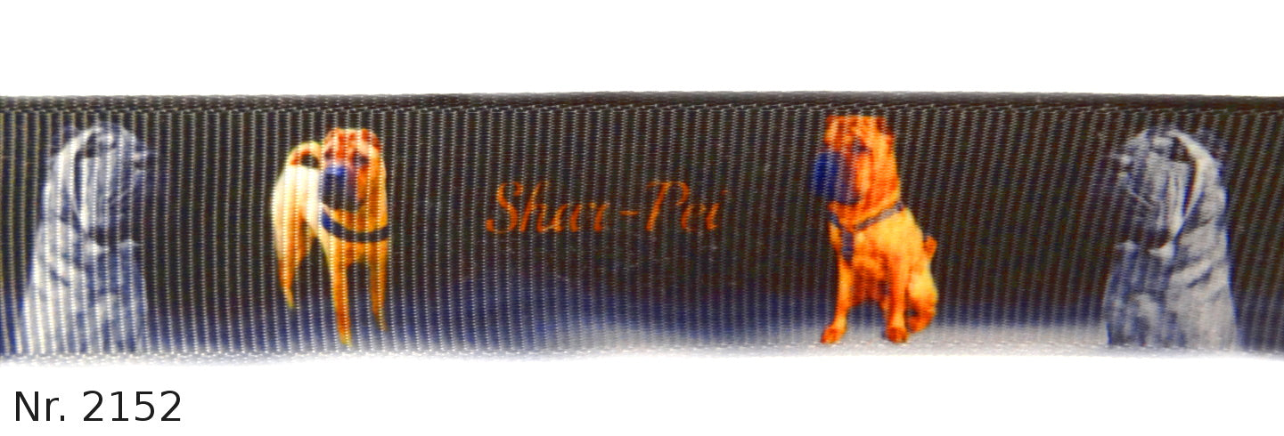 Exklusives  Shar Pei - Band mit Nebeleffekt – 22mm