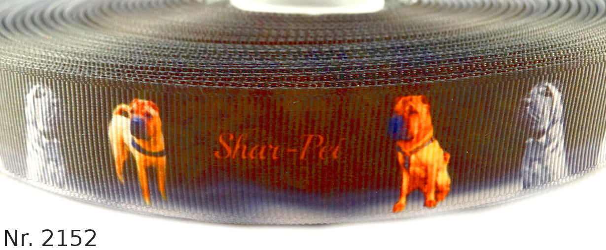 Exklusives  Shar Pei - Band mit Nebeleffekt – 22mm