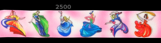 Exklusives  Fantasie - Prinzessinnen -Band – 22mm