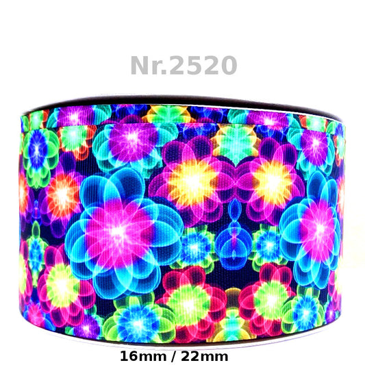 Abstrakt Blumen in 16mm u. 22mm