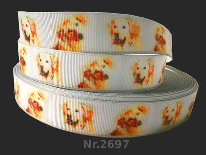 Exklusives  Dezenter Labrador -Band – 25mm