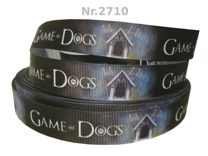 Exklusives  Game of Dogs - Band mit Hundehütte - Thron – 22mm