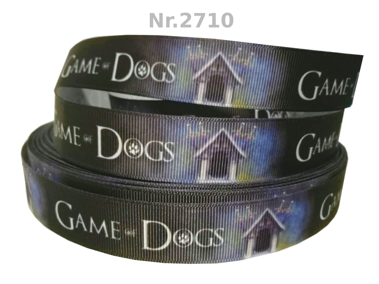 Exklusives  Game of Dogs - Band mit Hundehütte - Thron – 22mm
