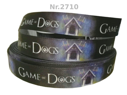 Exklusives  Game of Dogs - Band mit Hundehütte - Thron – 22mm