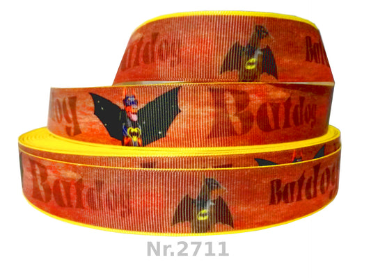 Exklusives  Batdog  Band im Batman-Look – 25mm