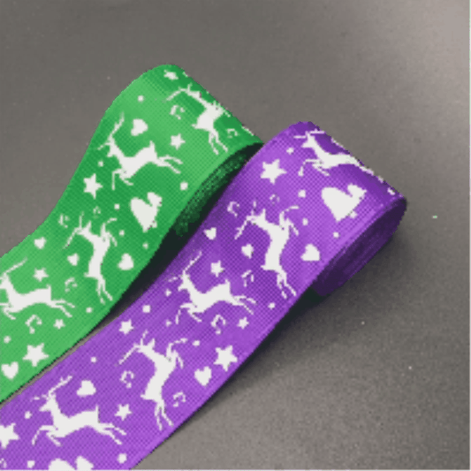 Glow in the Dark  Reh  Grün und Lila – 38mm