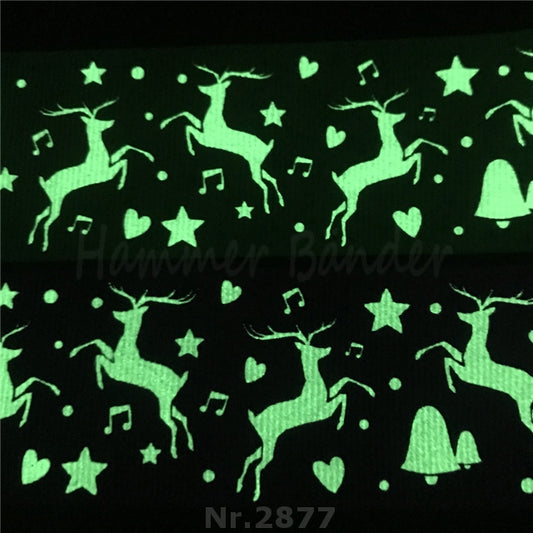 Glow in the Dark  Reh  Grün und Lila – 38mm