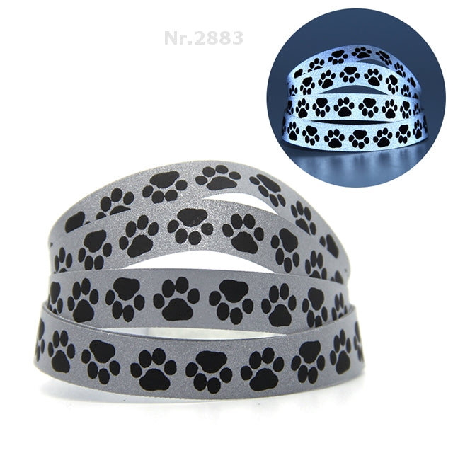 Reflektorband Pfotenabdruck – 9mm