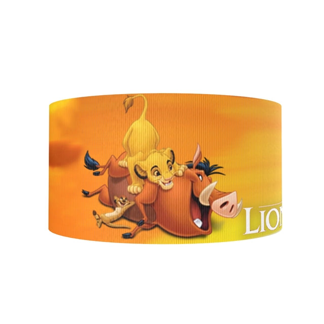 Savannenfreunde  Ripsband | Wildtierfamilie, 38mm