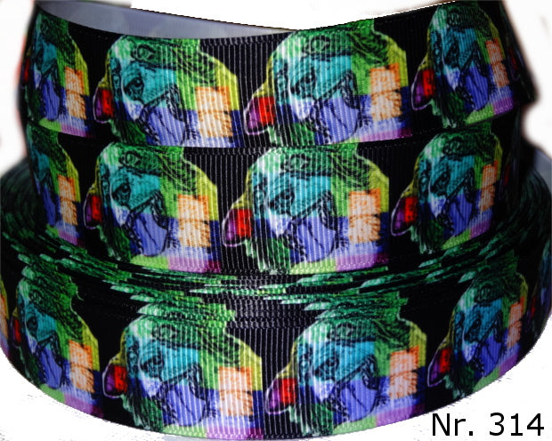 Exklusives  Pop Art Australian Shepherd - Border Collie - Band – 22mm