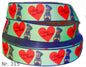 Exklusives  I Love My Rotti - Band mit Herz & Rottweiler – 25mm