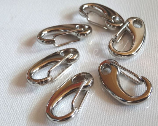 Edelstahl Karabiner
