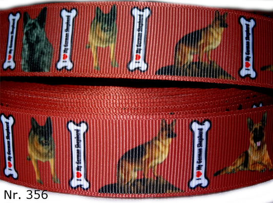 Exklusives  I Love My German Shepherd - Band – 25mm