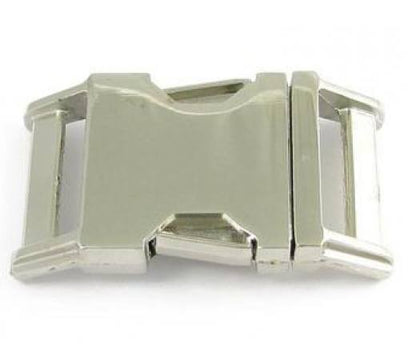 Glänzende Metall-Klickverschlüsse | Verschiedene Breiten