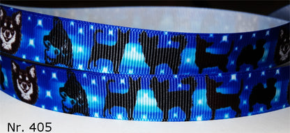 Exklusives  Chihuahua im Sternenhimmel -Band – 16mm