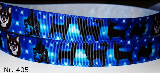 Exklusives  Chihuahua im Sternenhimmel -Band – 16mm