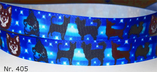 Exklusives  Chihuahua im Sternenhimmel -Band – 16mm