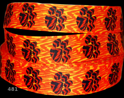 Exklusives  Tigerstreifen & Pfoten - Band – Ein Hingucker für Mutige – 22mm