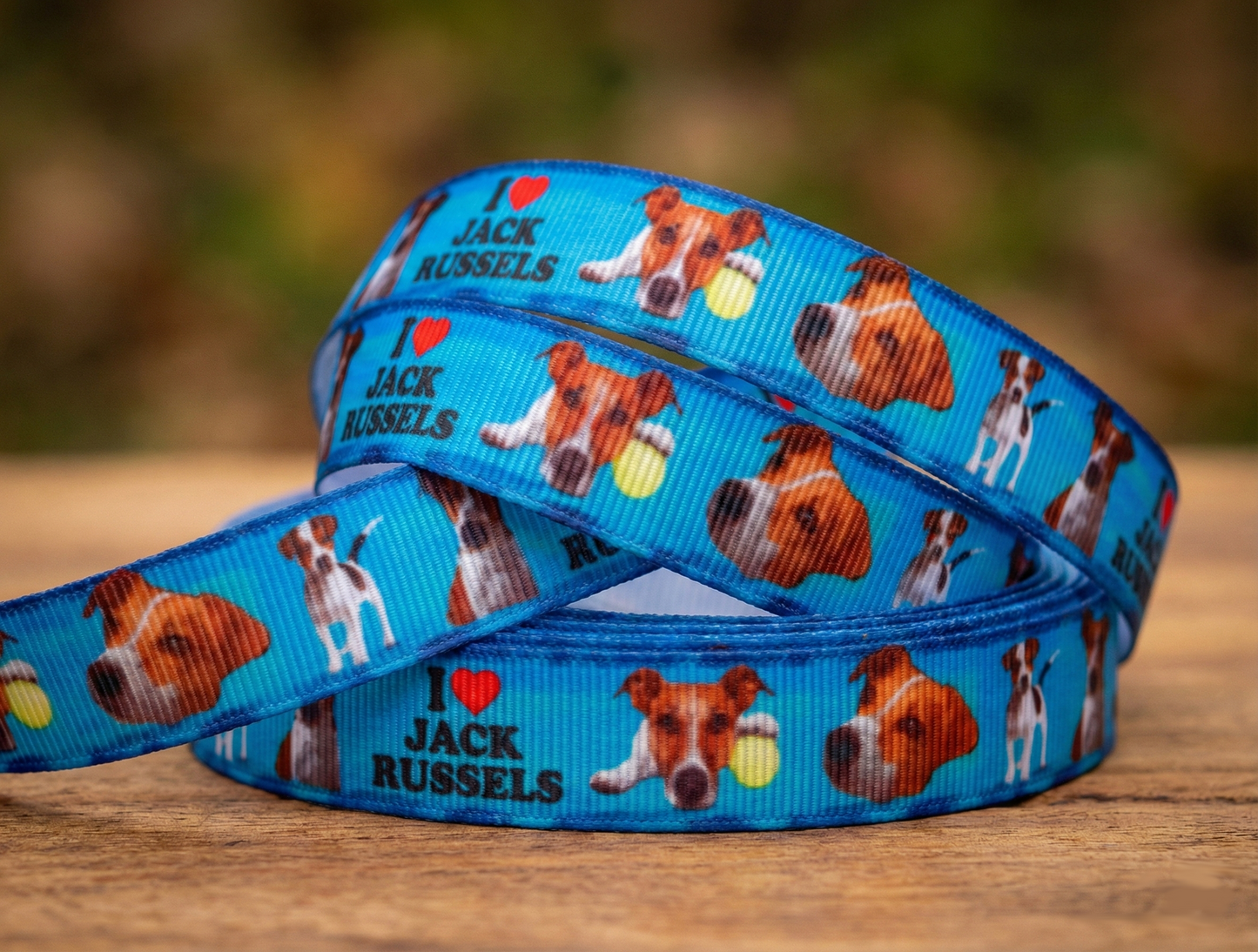 Exklusives  I Love Jack Russells -Band – 16mm