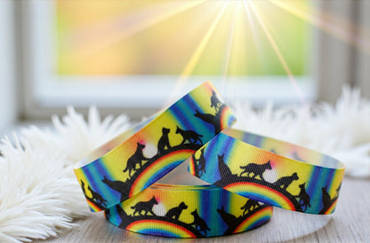 Exklusives  Regenbogenbrücke - Band – 22mm