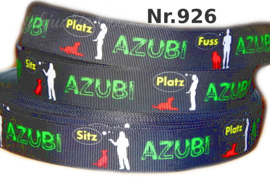 Exklusives  Azubi -Band für Hundetraining – 25mm