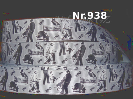 Exklusives  IPO Hundesport Nostalgie -Band – 25mm