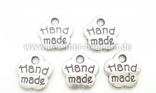 Verschiedene  Handmade   Made with Love  Anhänger