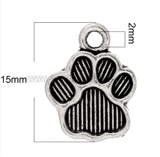 Verschiedene Anhänger Thema Hund