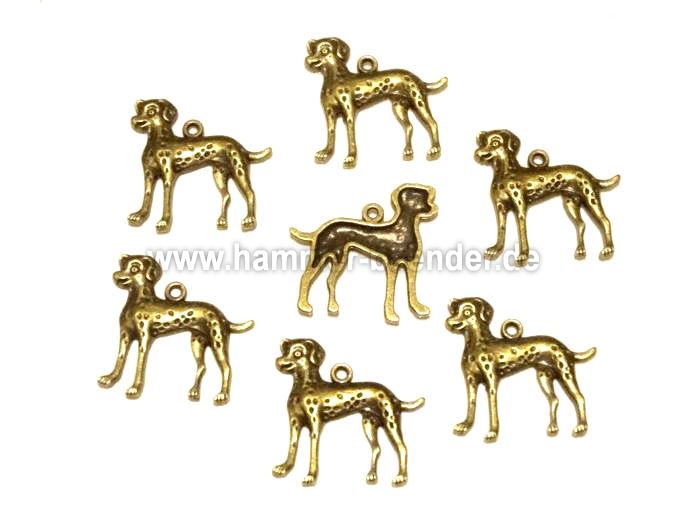 Verschiedene Anhänger Thema Hund
