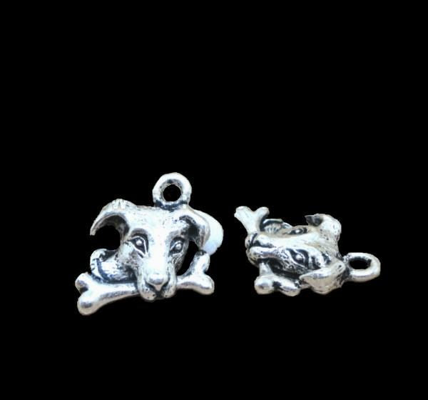 Verschiedene Anhänger Thema Hund