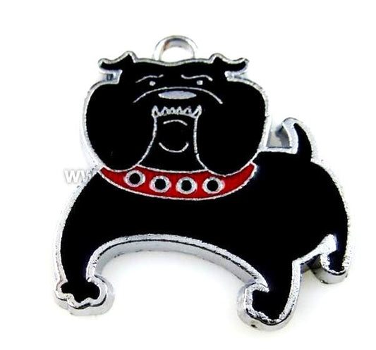 Verschiedene Anhänger Thema Hund