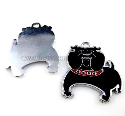 Verschiedene Anhänger Thema Hund