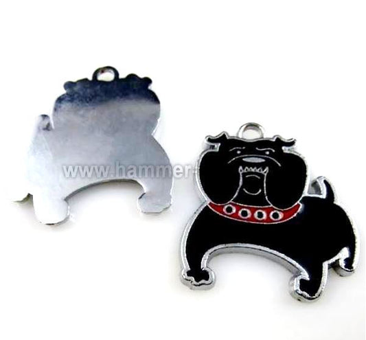 Verschiedene Anhänger Thema Hund