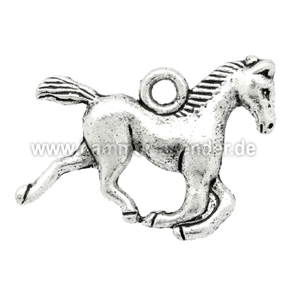 Verschiedene Anhänger Thema Pferd