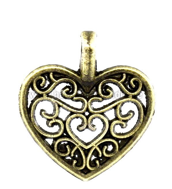 Anhänger  Herz Ornament