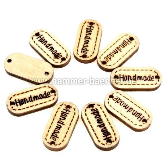 Verschiedene  Handmade   Made with Love  Anhänger