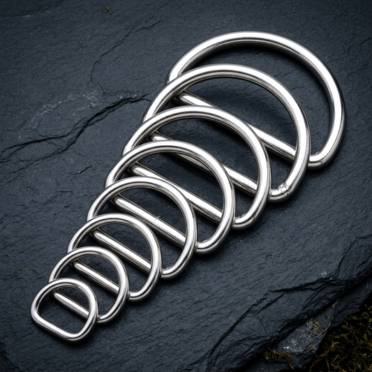 D-rings - 10mm to 50mm