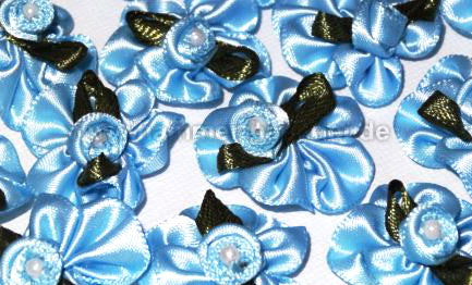 Blumen mit Kunstperle