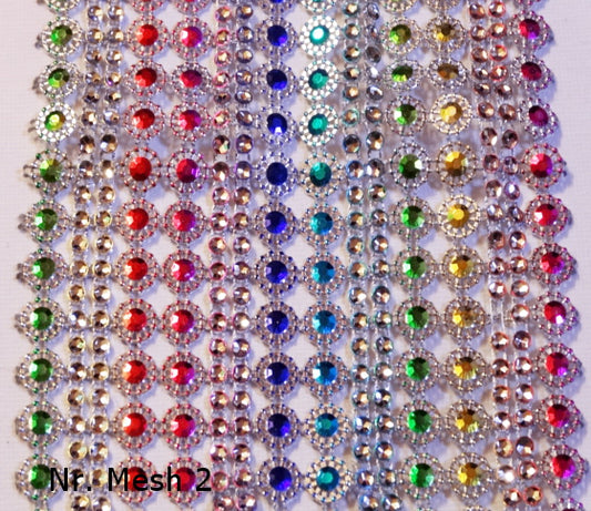 Strassmatte in Kristalldesign