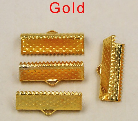 Edelstahl-Krallenspitzen, Band-Krallenverschlüsse, Endkappen für Bänder