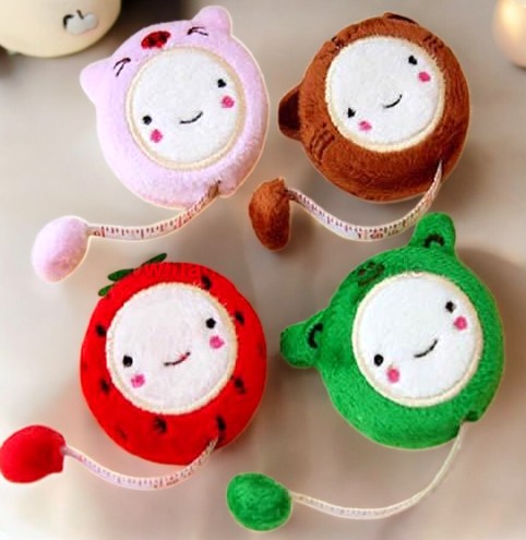 Süßes Plüsch Rollmaßband