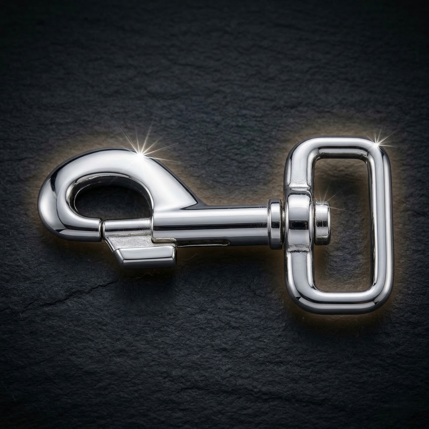 „Sicherheit in 20-40mm Größe – Hochbelastbare Bolzenkarabiner in glänzendem Verchromt“ 🐕 ⚙️ ✨