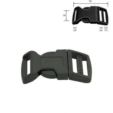 Klickverschluss aus Kunststoff