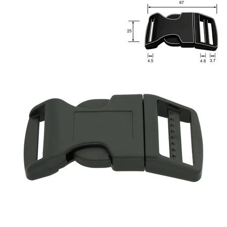 Klickverschluss aus Kunststoff