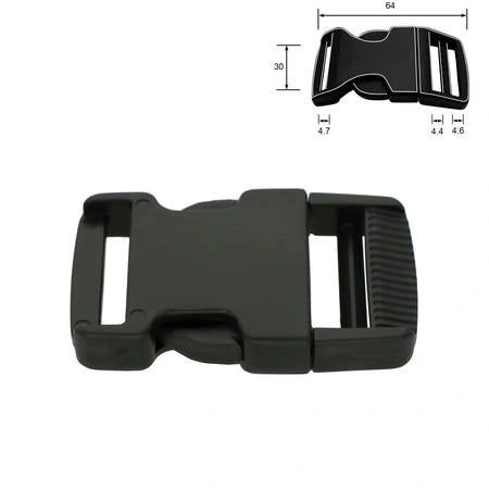 Klickverschluss aus Kunststoff