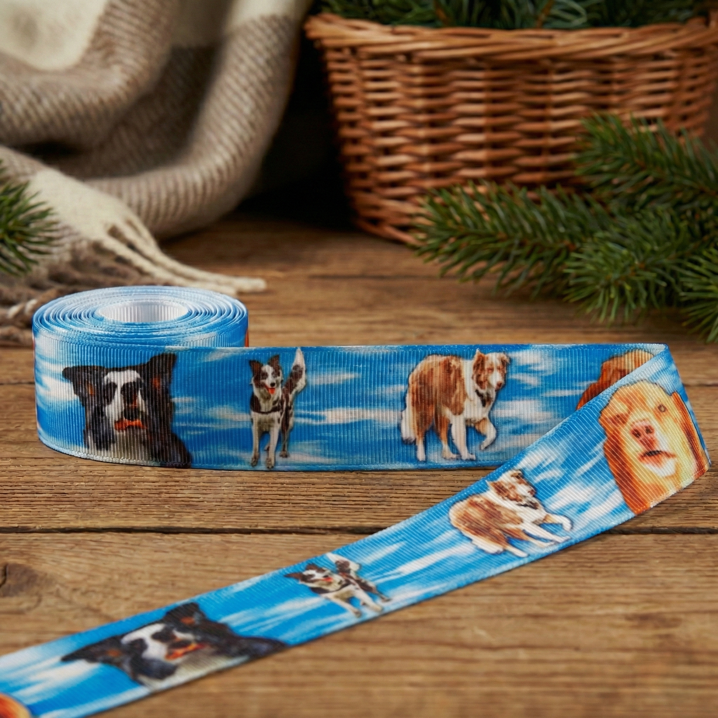Exklusives  Border Collie Heaven -Band – 22mm