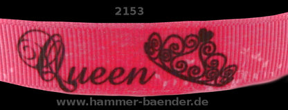 Exklusives  Queen mit Krone -Band – 16mm